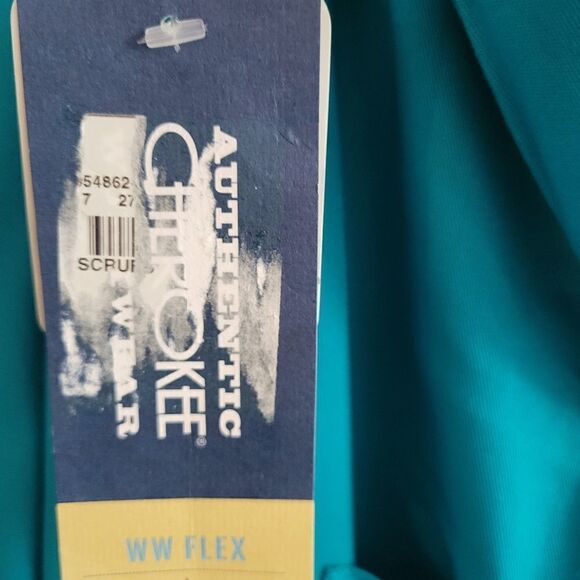 Cherokee workwear pants Women's 5XL teal NWT - Picture 3 of 7